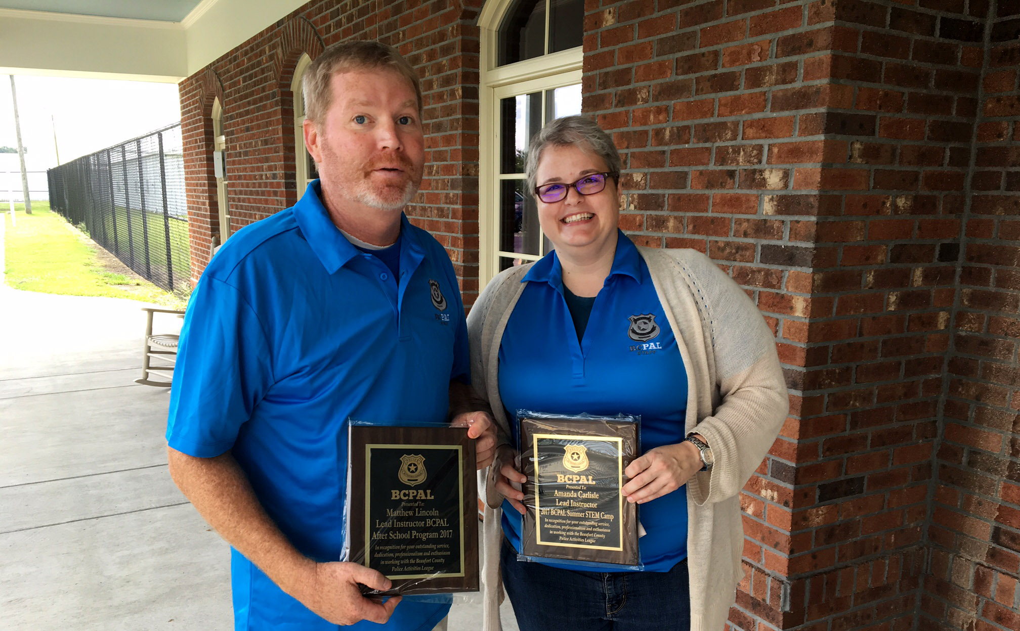 Photo of Matthew Lincoln and Amanda Carlisle .