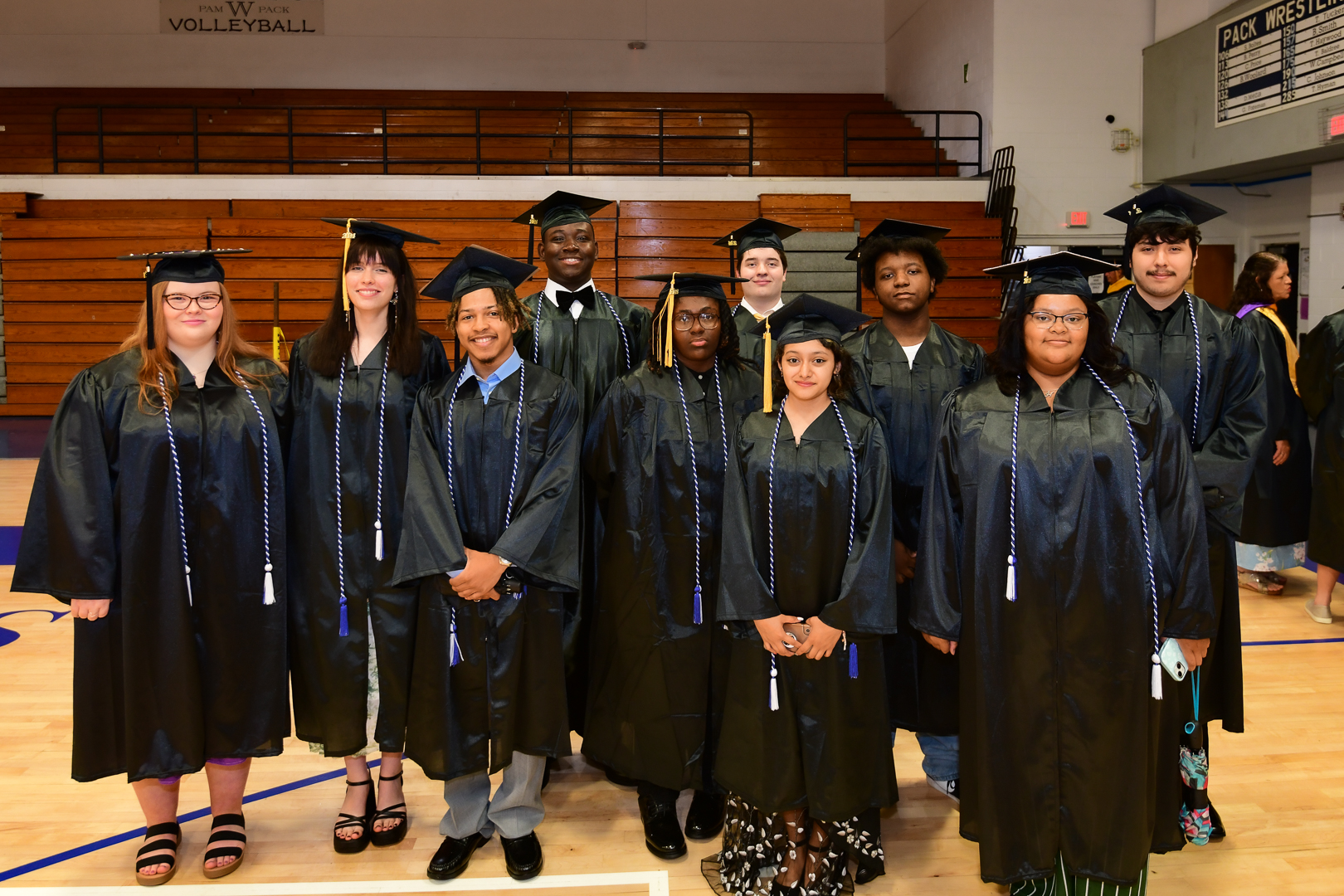 a group of graduates