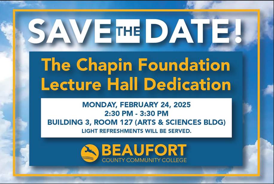 Save The Date The Chapin Foundation Lecture Hall Dedication